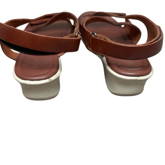 ECCO Women's Felicia Cross Wedge Sandal Size 10.5 - Picture 4 of 10